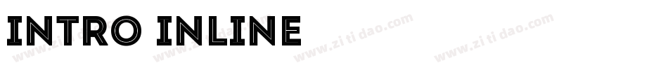 Intro Inline字体转换